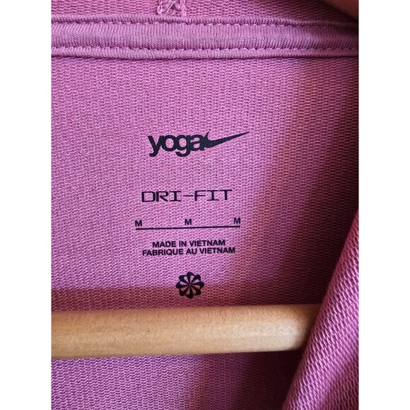 Women's NIKE Yoga Hoodie Sweatshirt Dri-Fit Loose Training size medium - Picture 2 of 8